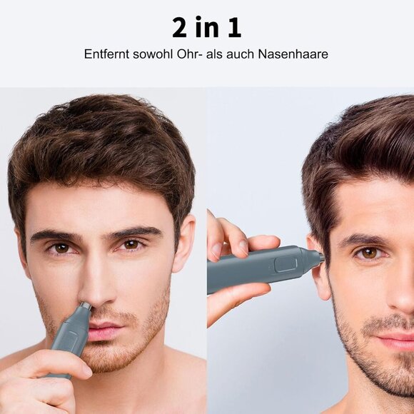 Ear and Nose Hair Trimmer for Men Women – 10000 RPM Powerful Motor with Dual Sta - Picture 2 of 7